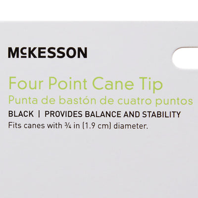 McKesson 4-Point Cane Tip -Each McKesson 4-Point Cane Tip -Each