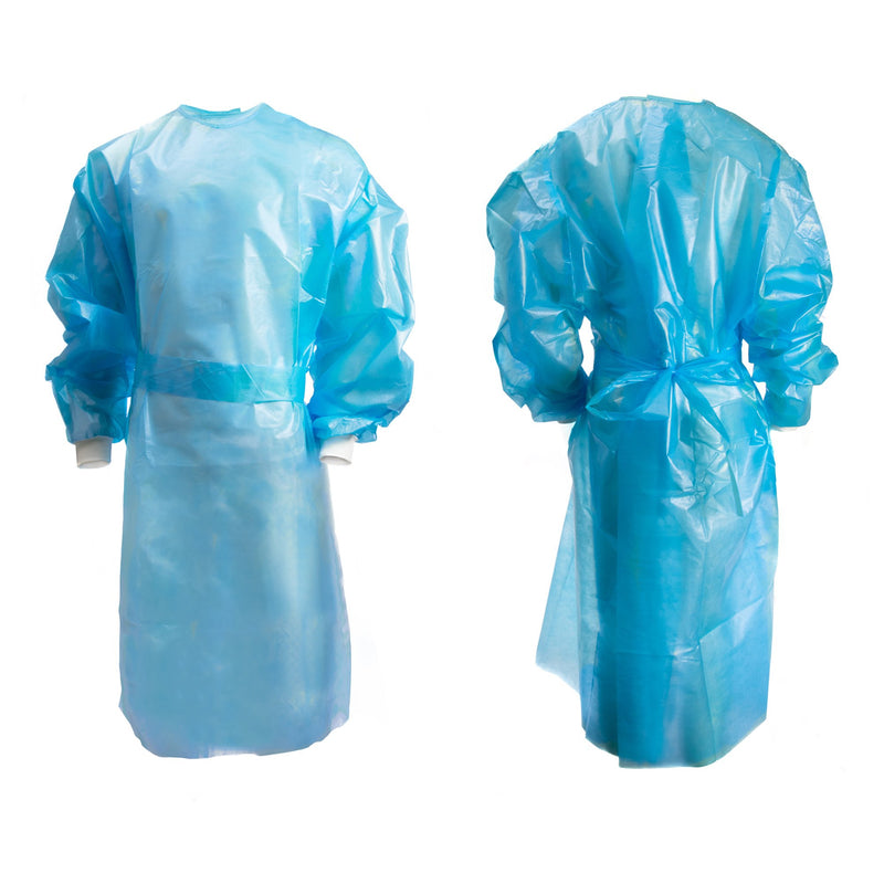 McKesson Full Back Chemotherapy Procedure Gown, Large -Bag of 10 McKesson Full Back Chemotherapy Procedure Gown, Large -Bag of 10