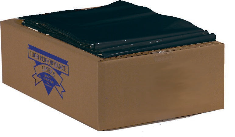 Colonial Bag 2X Heavy Duty Trash Bag, Black, 33 gal., 1.35 mil -Case of 100 Colonial Bag 2X Heavy Duty Trash Bag, Black, 33 gal., 1.35 mil -Case of 100