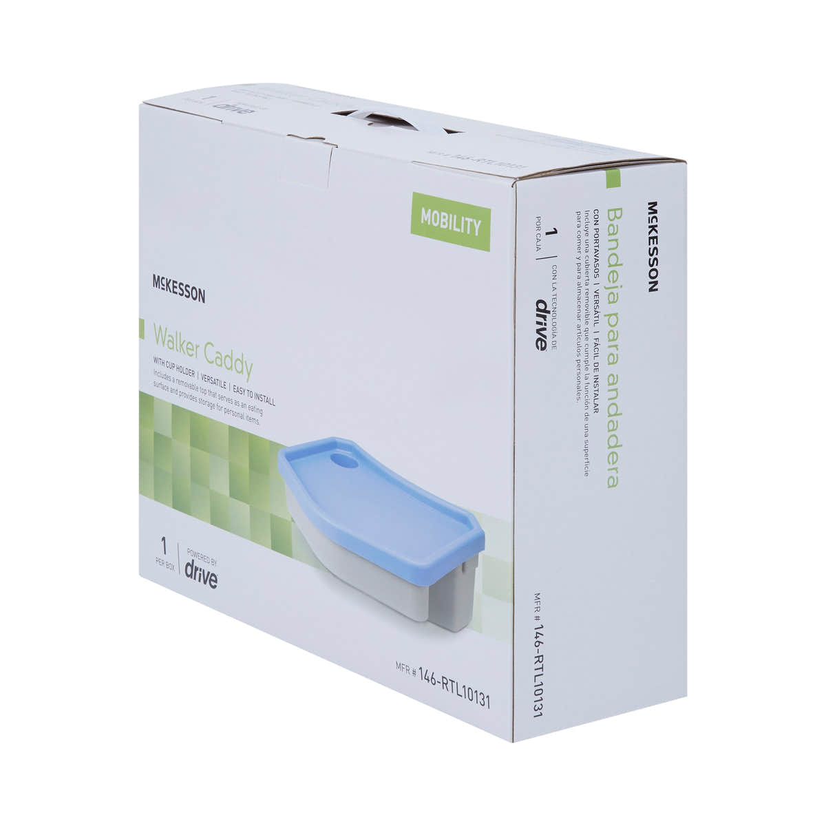 McKesson Caddy for Walker -Case of 3 McKesson Caddy for Walker -Case of 3