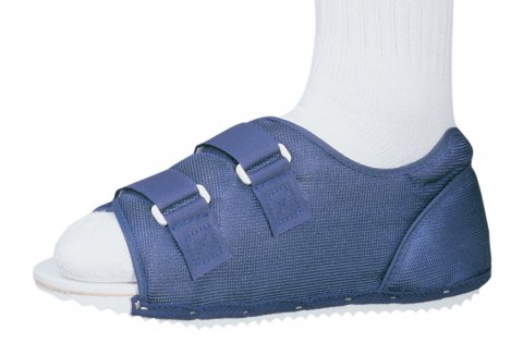 ProCare Male Post-Op Shoe - 410159_EA - 1 ProCare Male Post-Op Shoe, Medium, Blue -Each