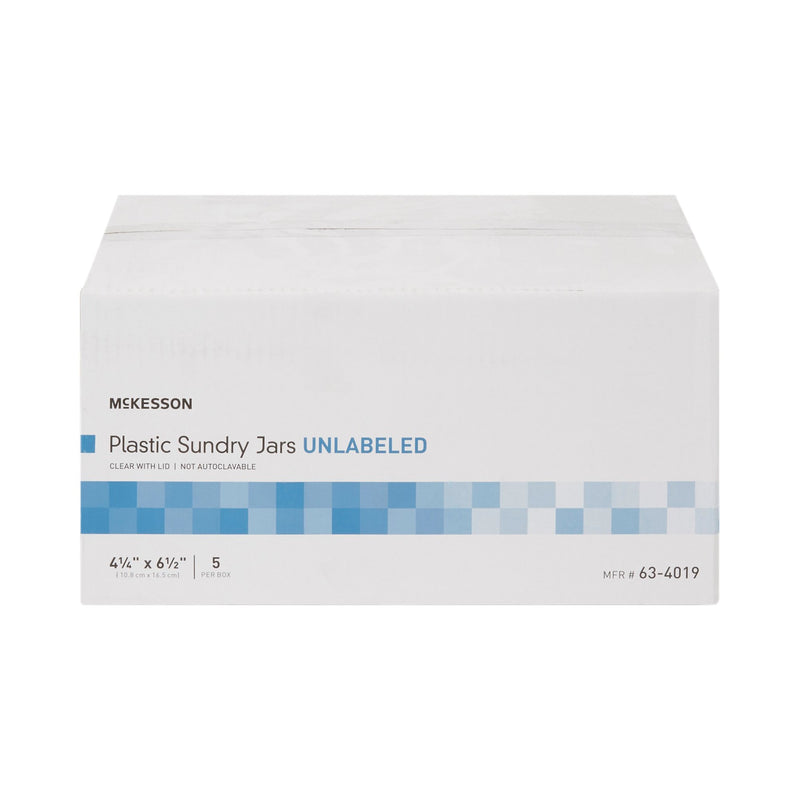 McKesson Sundry Jar -Case of 5 McKesson Sundry Jar -Case of 5