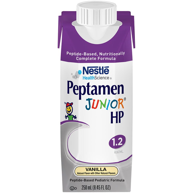 Peptamen Junior HP Pediatric Oral Supplement / Tube Feeding Formula, Vanilla, 8.45 oz. Carton -Case of 24 Peptamen Junior HP Pediatric Oral Supplement / Tube Feeding Formula, Vanilla, 8.45 oz. Carton -Case of 24