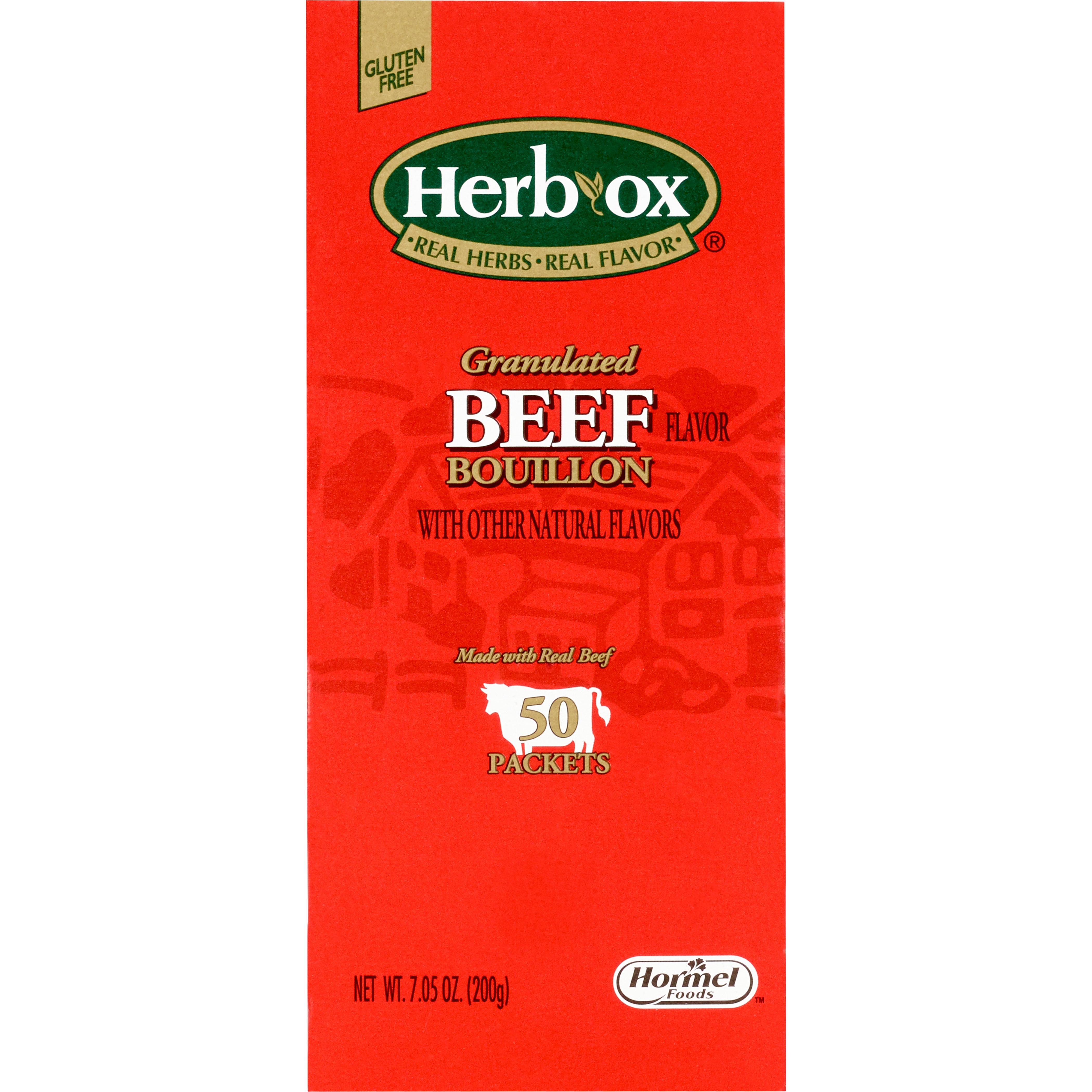Herb-Ox Beef Bouillon Instant Broth -Box of 50 Herb-Ox Beef Bouillon Instant Broth -Box of 50
