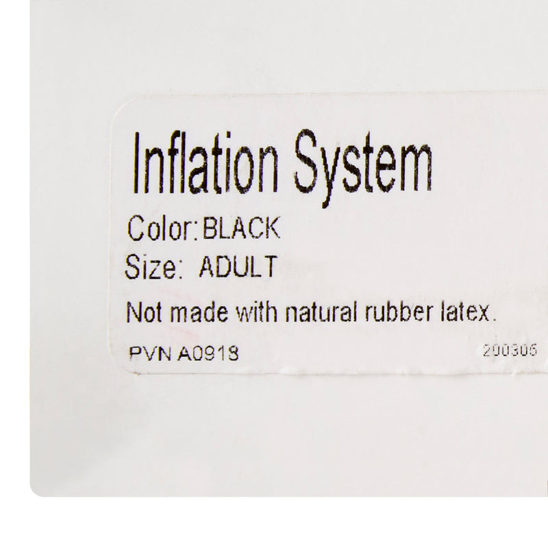 McKesson LUMEON Blood Pressure Bulb and Cuff, Adult Medium, Black, Arm -Box of 1 McKesson LUMEON Blood Pressure Bulb and Cuff, Adult Medium, Black, Arm -Box of 1
