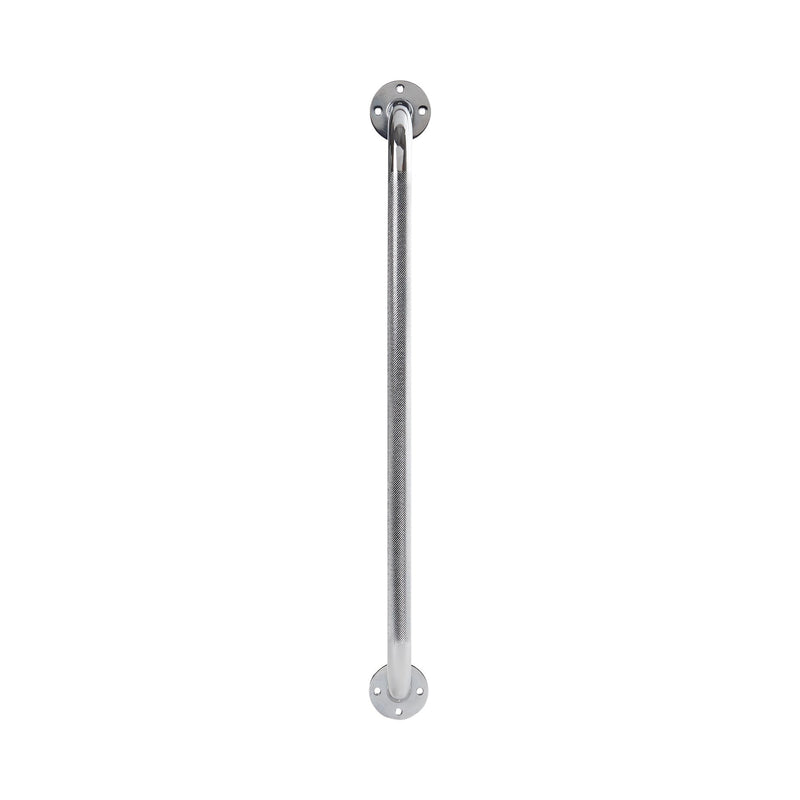 drive Knurled Steel Wall Grab Bar, Chrome, 24 Inch -Box of 3 drive Knurled Steel Wall Grab Bar, Chrome, 24 Inch -Box of 3