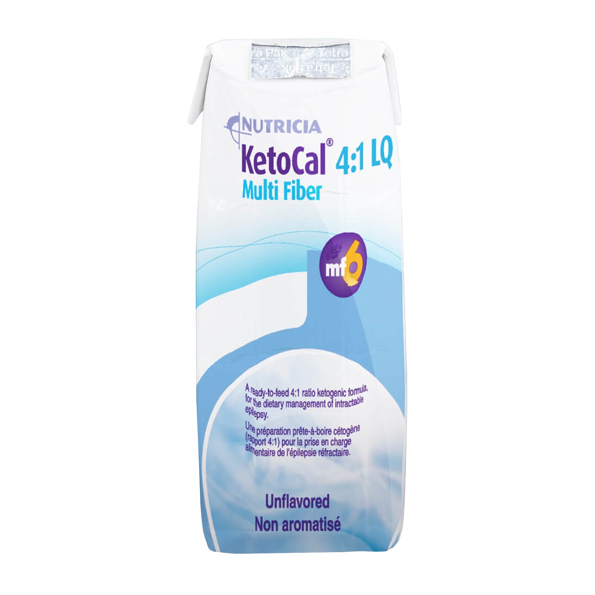 KetoCal 4:1 LQ Multi-Fiber Ready to Use Ketogenic Oral Supplement, Unflavored, 8 oz. Carton -Case of 27 KetoCal 4:1 LQ Multi-Fiber Ready to Use Ketogenic Oral Supplement, Unflavored, 8 oz. Carton -Case of 27