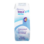 KetoCal 4:1 LQ Multi-Fiber Ready to Use Ketogenic Oral Supplement, Unflavored, 8 oz. Carton -Case of 27
