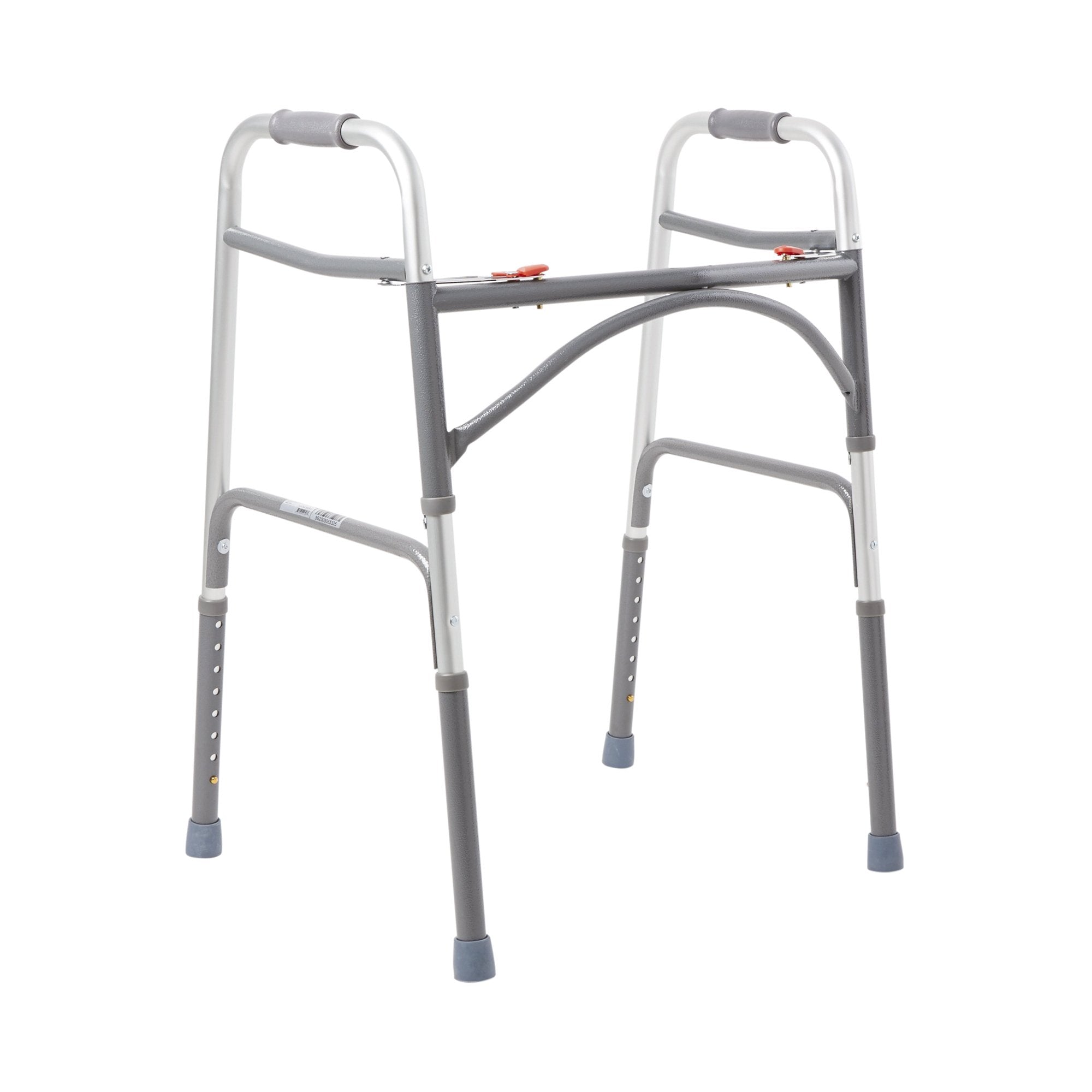 McKesson Steel Bariatric Folding Walker, 32½ – 39 Inch Height -Case of 2 McKesson Steel Bariatric Folding Walker, 32½ – 39 Inch Height -Case of 2