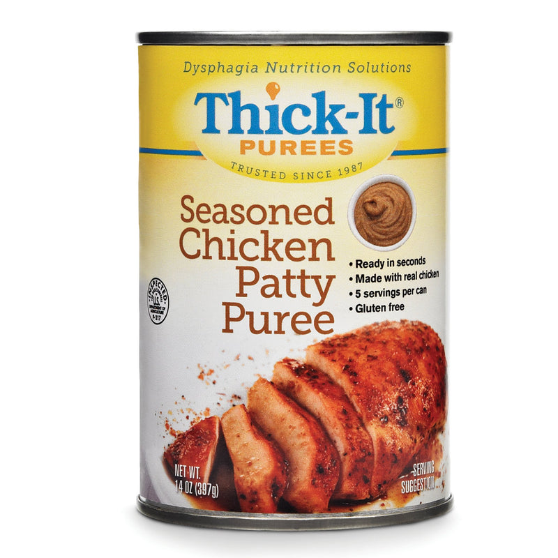 Thick-It Purées, Seasoned Chicken Patty, 14 oz. Can -Case of 12 Thick-It Purées, Seasoned Chicken Patty, 14 oz. Can -Case of 12