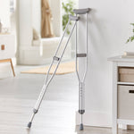 McKesson Adult Underarm Crutches, 5 ft. 2 in. - 5 ft. 10 in. -Case of 16 McKesson Adult Underarm Crutches, 5 ft. 2 in. - 5 ft. 10 in. -Case of 16