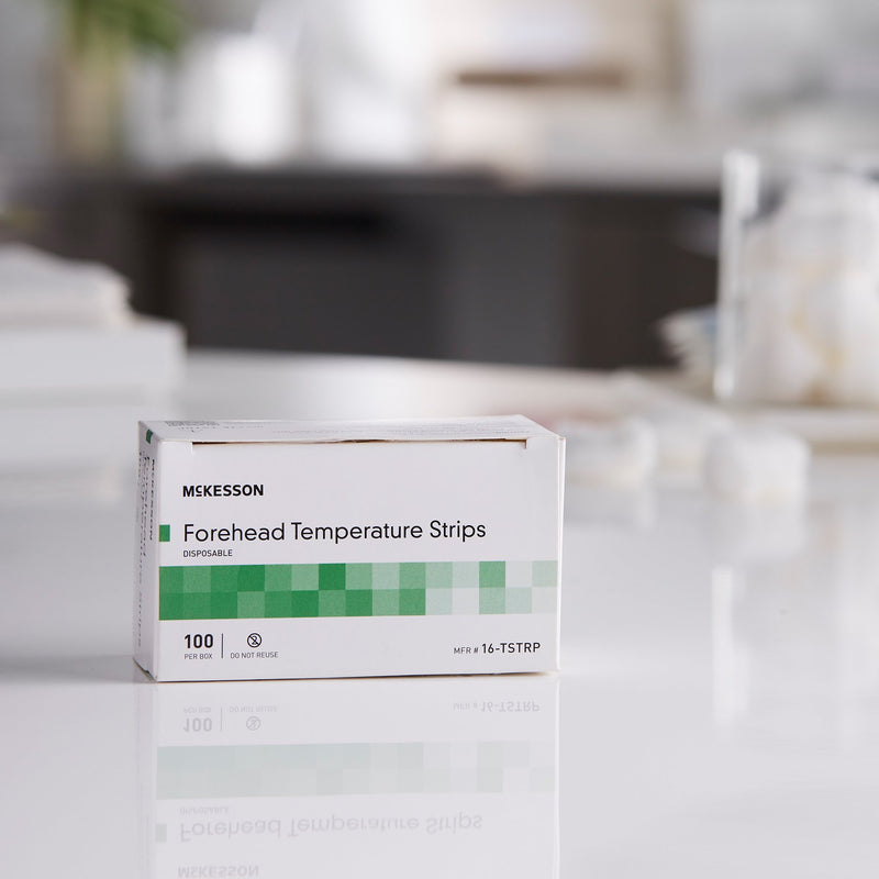 McKesson Forehead Temperature Strip -Case of 24 McKesson Forehead Temperature Strip -Case of 24
