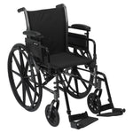 McKesson Lightweight Wheelchair Swing-Away Footrest, 16 Inch Seat Width -Each McKesson Lightweight Wheelchair Swing-Away Footrest, 16 Inch Seat Width -Each