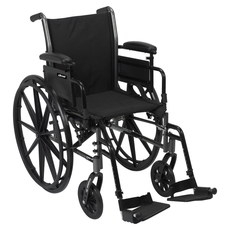 McKesson Lightweight Wheelchair Swing-Away Footrest, 16 Inch Seat Width -Each McKesson Lightweight Wheelchair Swing-Away Footrest, 16 Inch Seat Width -Each