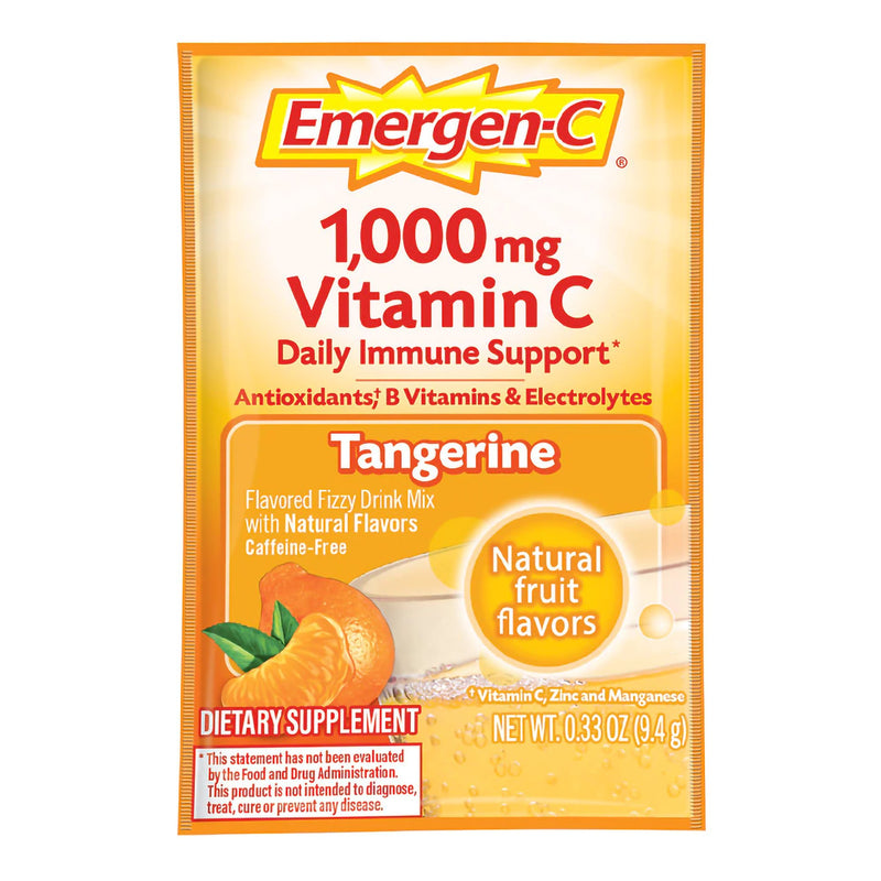 Emergen-C Vitamin C Powder, Tangerine, 0.3 oz. Packet -Box of 30 - image 7