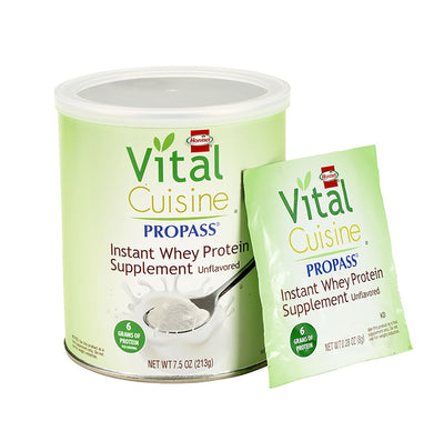 Vital Cuisine ProPass Instant Whey Protein Supplement, 0.28 oz. Packet -Case of 100 Vital Cuisine ProPass Instant Whey Protein Supplement, 0.28 oz. Packet -Case of 100