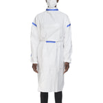 TrueCare Biomedix Chemotherapy Procedure Gown, One Size Fits Most White Sterile ASTM F739-12 Disposable -Carton of 50 TrueCare Biomedix Chemotherapy Procedure Gown, One Size Fits Most White Sterile ASTM F739-12 Disposable -Carton of 50