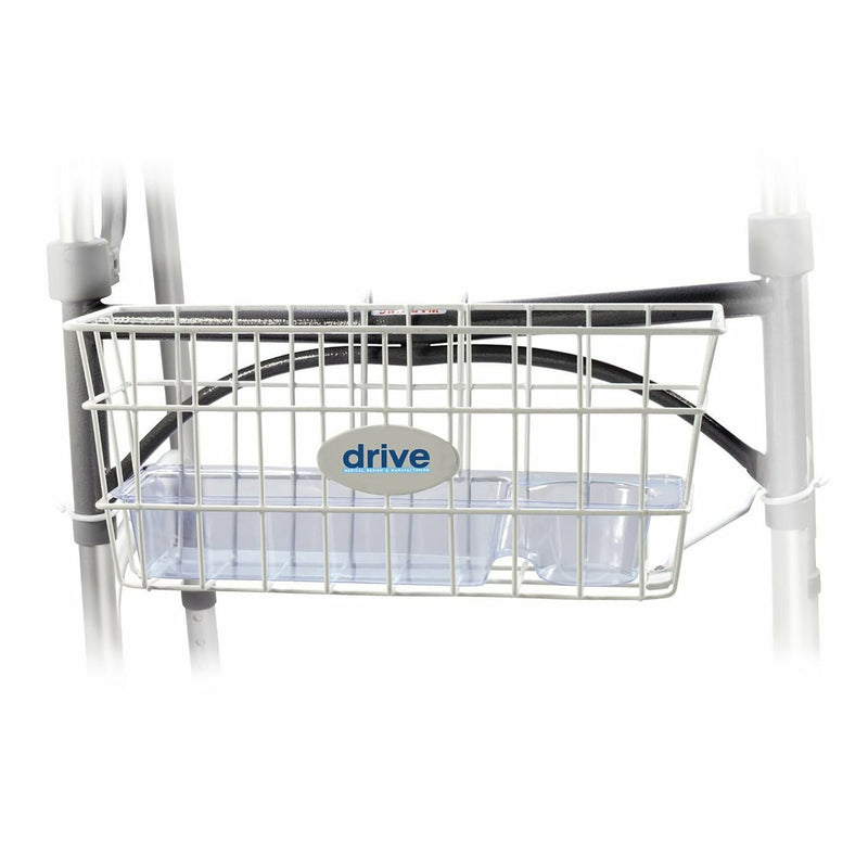 drive Walker Basket, Aluminum, Plastic Insert Included -Each drive Walker Basket, Aluminum, Plastic Insert Included -Each