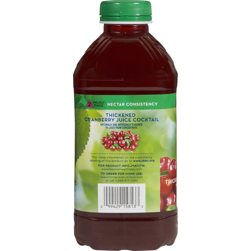 Thick & Easy Clear Nectar Consistency Thickened Beverage, Cranberry, 46 oz. Bottle -Case of 6 Thick & Easy Clear Nectar Consistency Thickened Beverage, Cranberry, 46 oz. Bottle -Case of 6