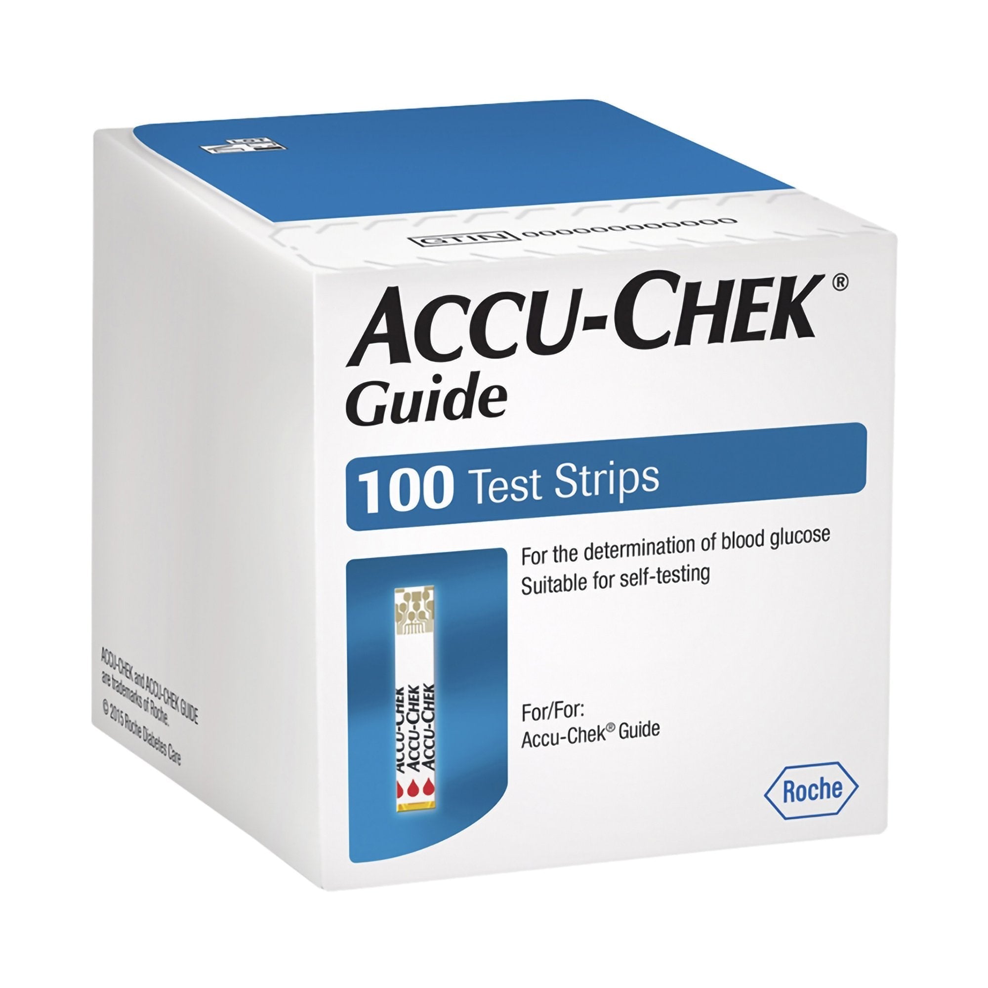 Accu-Chek Guide Blood Glucose Test Strips 2400 Count Case Product Image