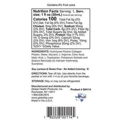 LiquaCel Concentrated Liquid Protein, Unflavored, 1 oz. Packet -Case of 100 LiquaCel Concentrated Liquid Protein, Unflavored, 1 oz. Packet -Case of 100