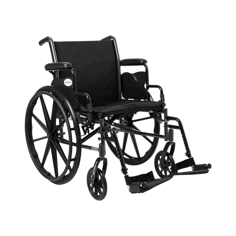 McKesson Lightweight Wheelchair Swing-Away Footrest, 20-Inch Seat Width -Each McKesson Lightweight Wheelchair Swing-Away Footrest, 20-Inch Seat Width -Each