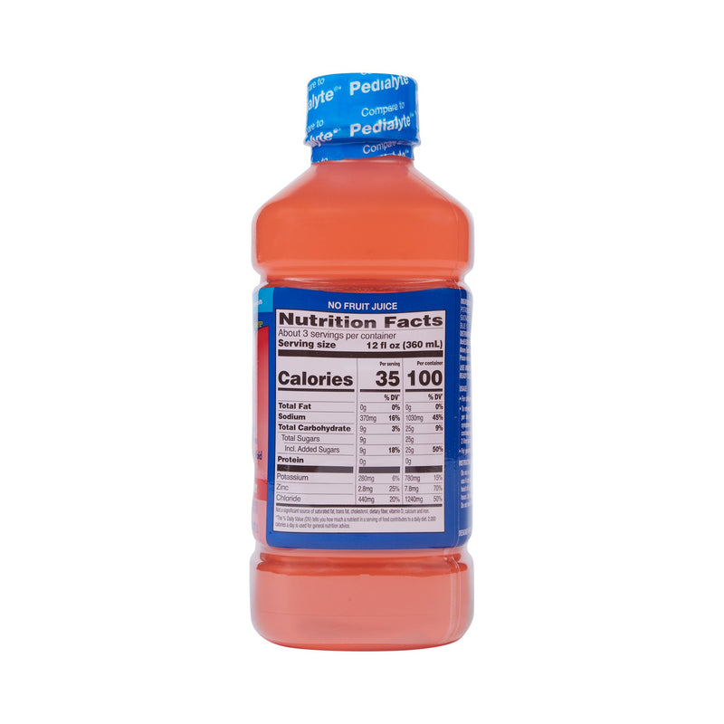 sunmark Pediatric Oral Electrolyte Solution, Strawberry, 33.8 oz. Bottle -Each sunmark Pediatric Oral Electrolyte Solution, Strawberry, 33.8 oz. Bottle -Each