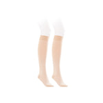Jobst Opaque Female Compression Stocking Knee High, Medium, Natural -1 Pair Jobst Opaque Female Compression Stocking Knee High, Medium, Natural -1 Pair
