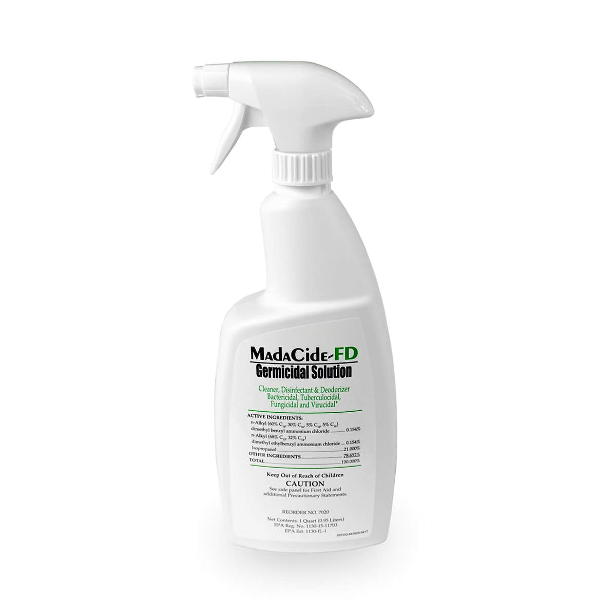 MadaCide FD Germicidal Solution -Case of 12 MadaCide FD Germicidal Solution -Case of 12