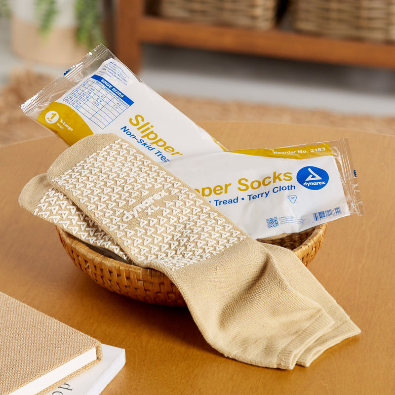 Soft Sole Slipper Socks, X-Large -Case of 48 Soft Sole Slipper Socks, X-Large -Case of 48