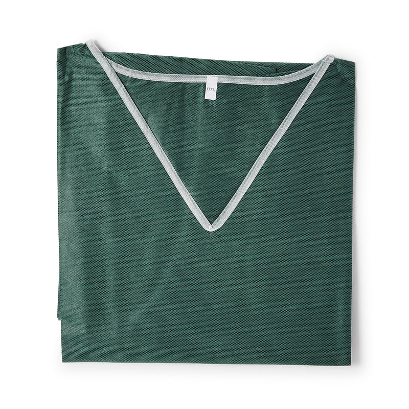 Graham Medical Scrub Shirt Without Pockets Short Sleeve, 3X-Large Green -Case of 30 Graham Medical Scrub Shirt Without Pockets Short Sleeve, 3X-Large Green -Case of 30