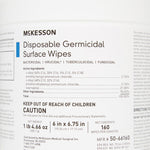 McKesson Surface Disinfectant Wipes, Large Canister -Box of 1 McKesson Surface Disinfectant Wipes, Large Canister -Box of 1