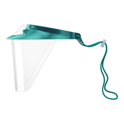 Polysoft Face Shield Kit Anti-fog, Teal -Each Polysoft Face Shield Kit Anti-fog, Teal -Each