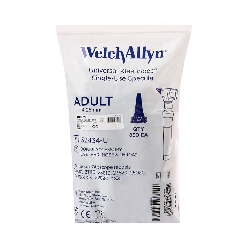 KleenSpec Plastic Ear Speculum -Box of 850 KleenSpec Plastic Ear Speculum -Box of 850