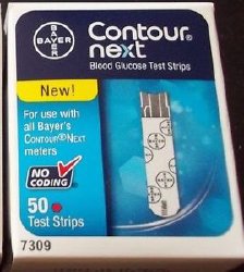 Contour Next Blood Glucose Test Strips - 822917_BX - 1 Contour Next Blood Glucose Test Strips 1200 Count Case Product Image