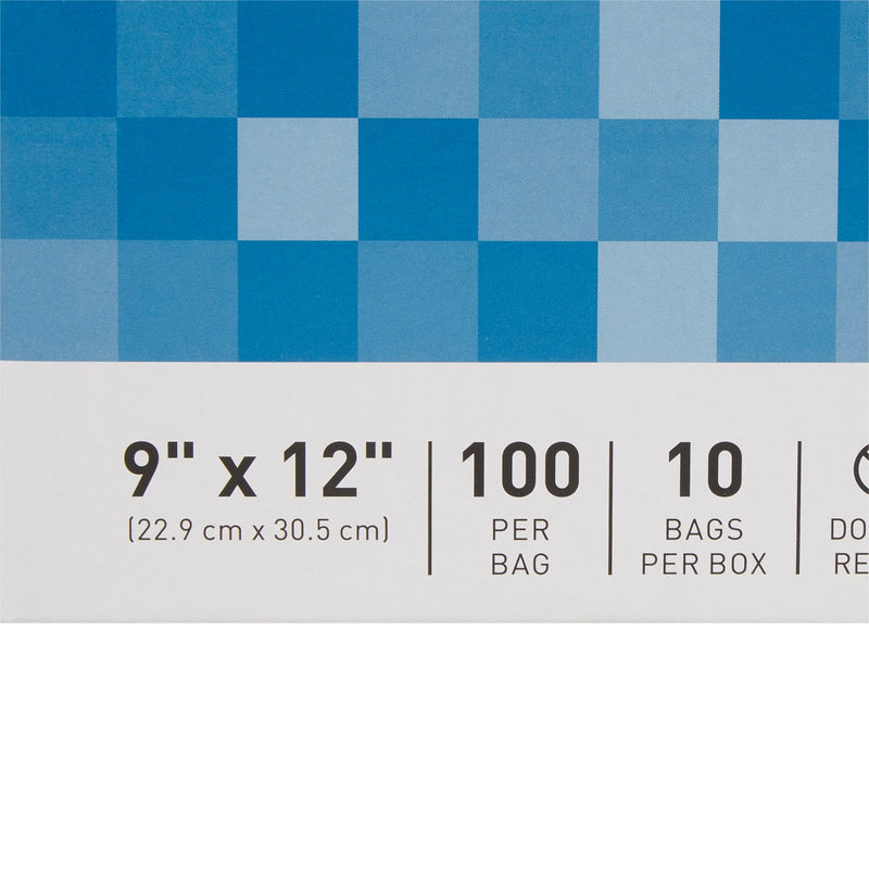 McKesson Zip Closure Bag, 9 X 12 Inches -Bag of 1 McKesson Zip Closure Bag, 9 X 12 Inches -Bag of 1