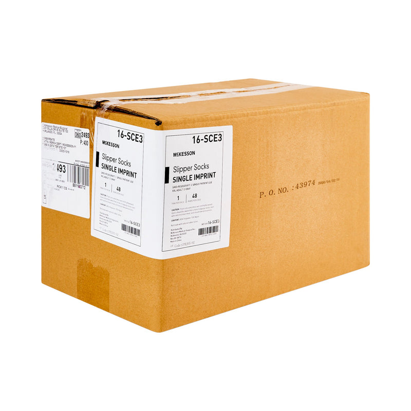 McKesson Slipper Socks, 2X-Large -Case of 48 McKesson Slipper Socks, 2X-Large -Case of 48