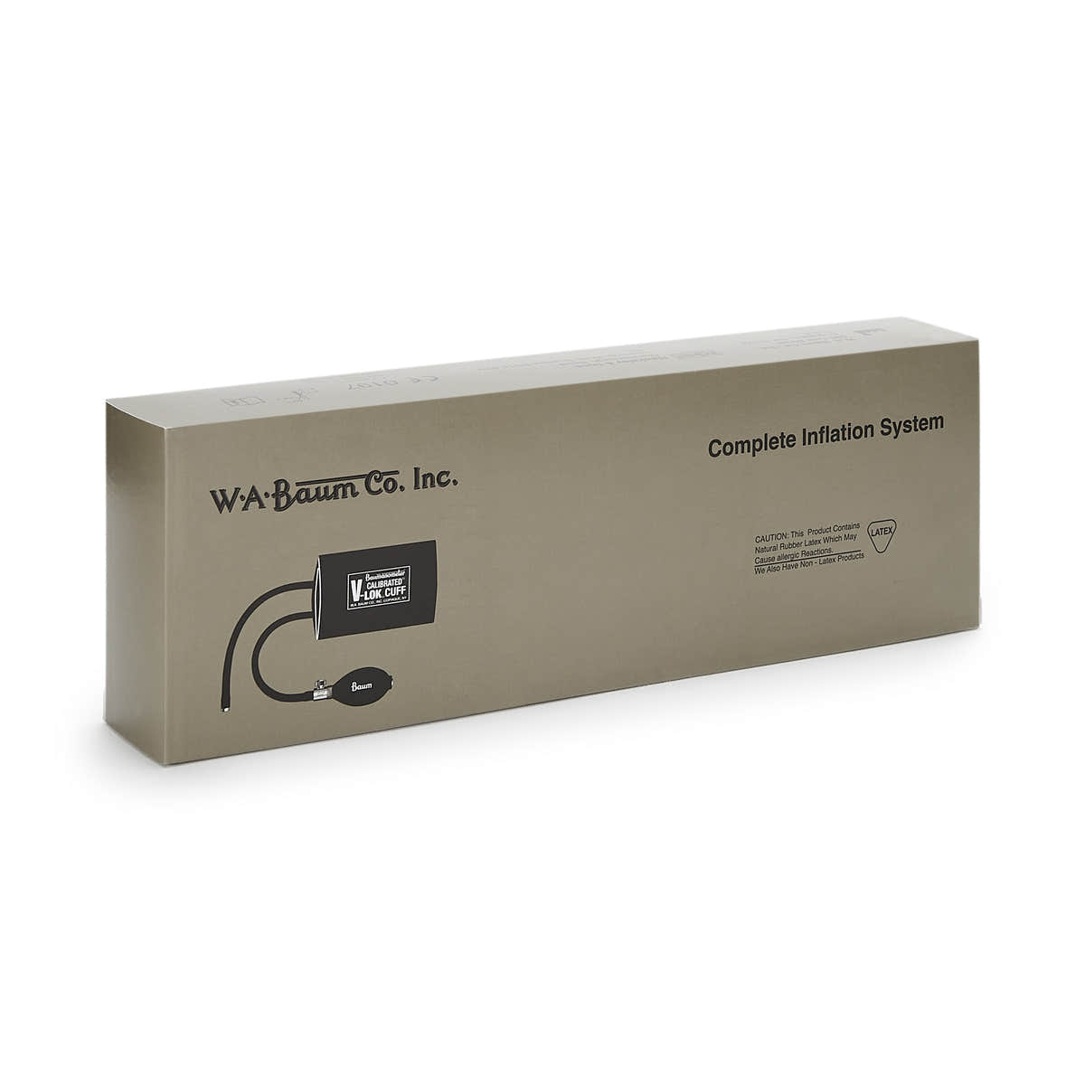 W.A. Baum Calibrated V-Lok Blood Pressure Cuff and Bulb, Arm, Red, Large, 33-47 cm -Each W.A. Baum Calibrated V-Lok Blood Pressure Cuff and Bulb, Arm, Red, Large, 33-47 cm -Each