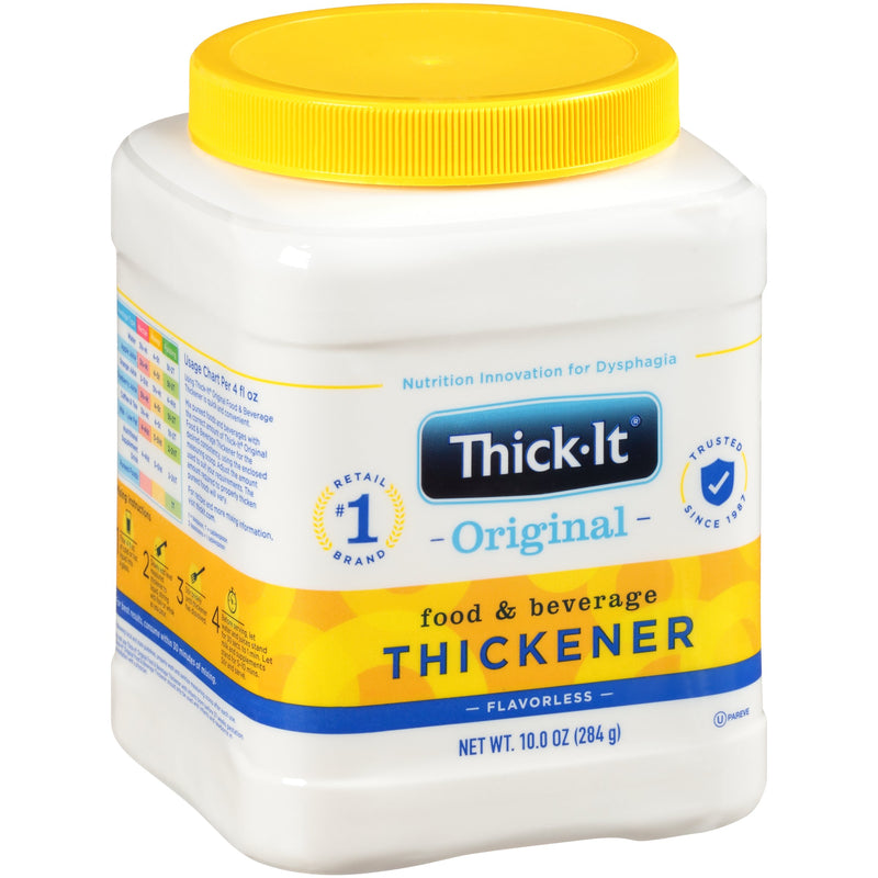 Thick-It Original Food & Beverage Thickener, Unflavored, 10 oz. Canister -Case of 12 Thick-It Original Food & Beverage Thickener, Unflavored, 10 oz. Canister -Case of 12