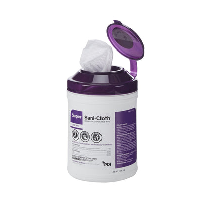 Super Sani-Cloth Surface Disinfectant Wipe, Large Canister -Can of 160 Super Sani-Cloth Surface Disinfectant Wipe, Large Canister -Can of 160