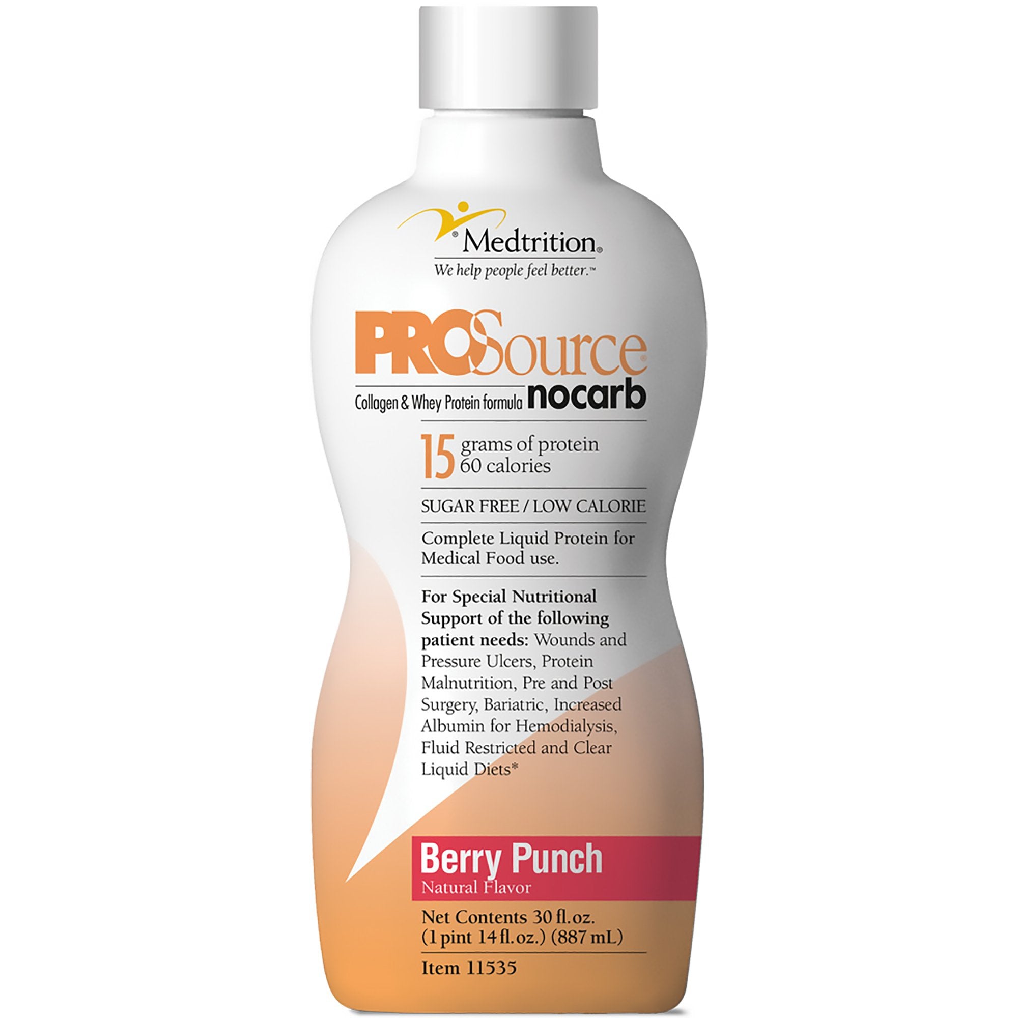 ProSource NoCarb Protein Supplement, Berry Punch, 32 oz. Bottle -Case of 4 ProSource NoCarb Protein Supplement, Berry Punch, 32 oz. Bottle -Case of 4