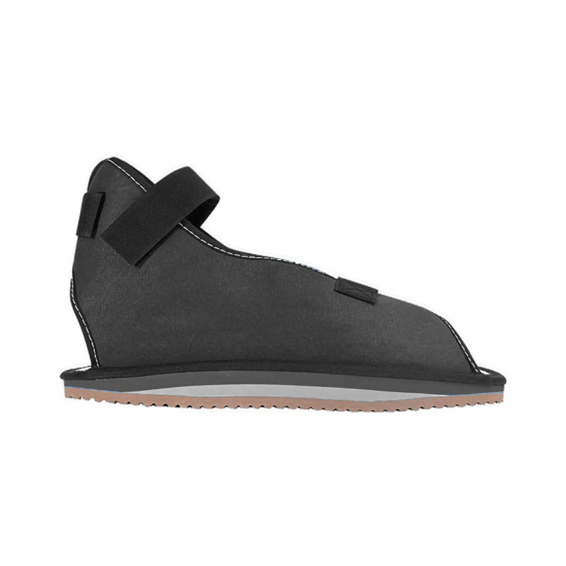Össur Canvas Rocker Bottom Cast Shoe, Medium, Black -Each Össur Canvas Rocker Bottom Cast Shoe, Medium, Black -Each
