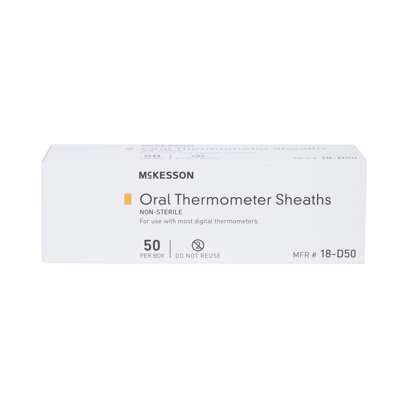 McKesson Digital Oral Thermometer Sheath -Box of 50 McKesson Digital Oral Thermometer Sheath -Box of 50