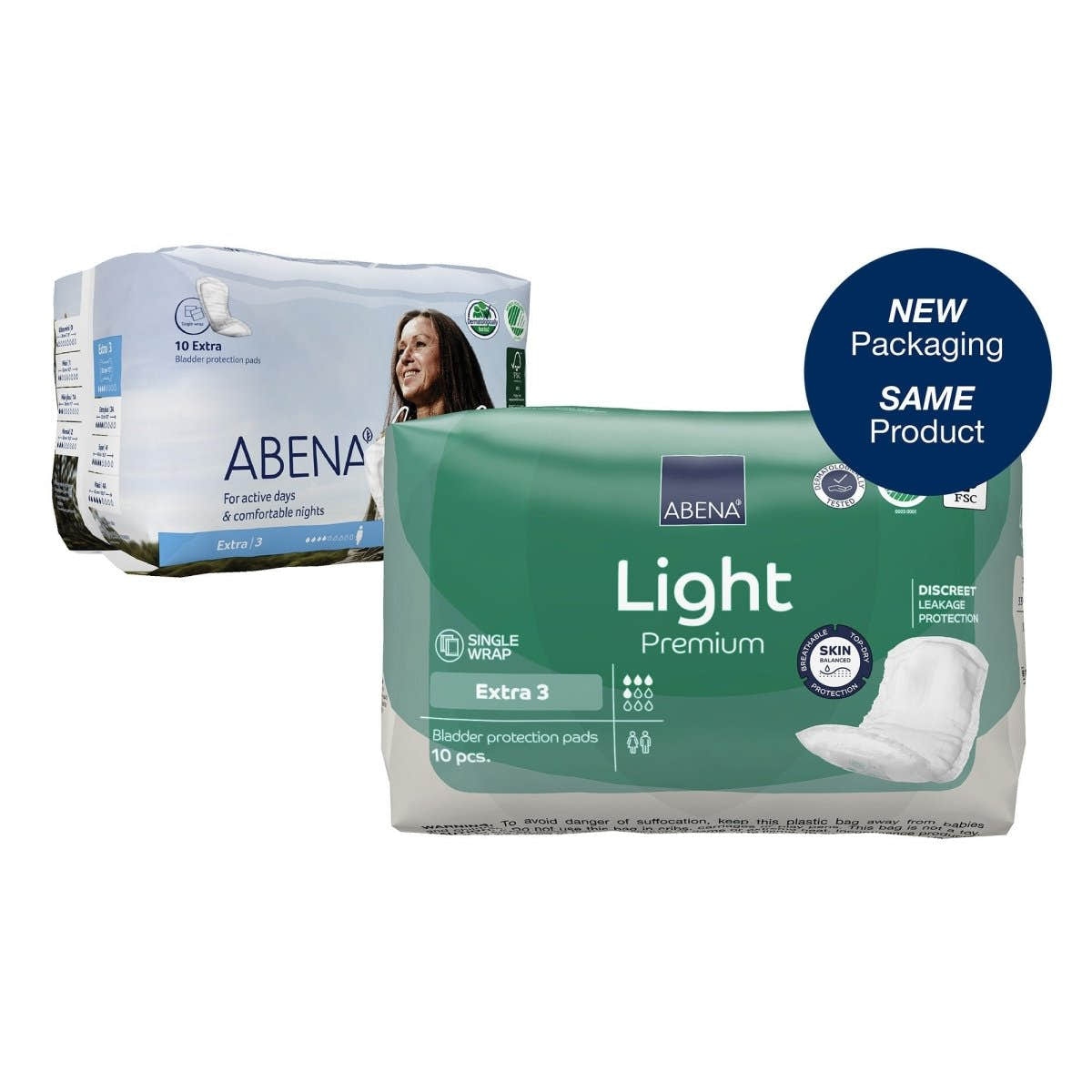 Abena Light Extra Bladder Control Pads - 1117091_BG - 1 Abena Light Extra Bladder Control Pads - 1117091_BG - 1