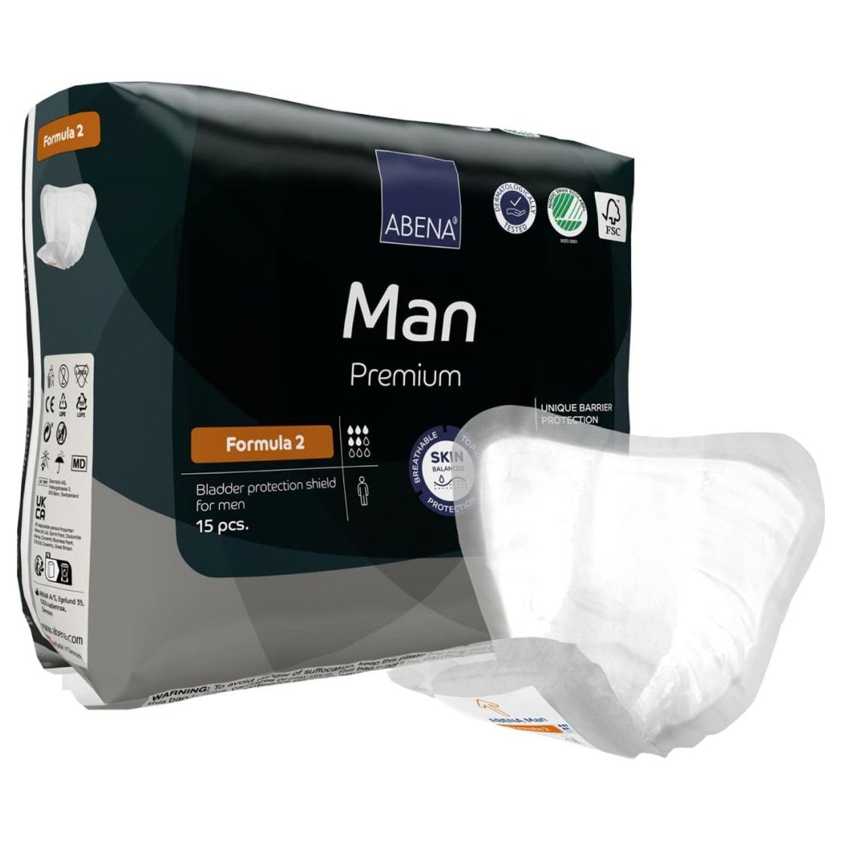 Abena Man Premium Bladder Protection Shield - 1218254_PK - 1 Abena Man Premium Bladder Protection Shield - 1218254_PK - 1