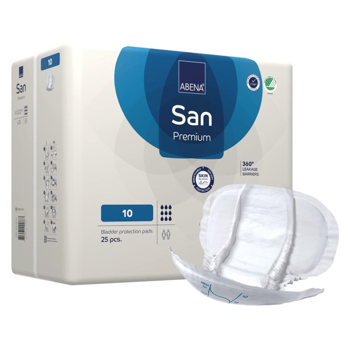 Abena San Premium Bladder Protection Pads - 1218222_PK - 1 Abena San Premium Bladder Protection Pads - 1218222_PK - 1