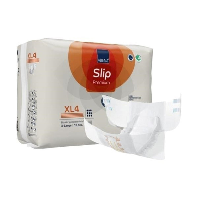 Abena Slip Premium Incontinence Briefs - 1218210_CS - 12 Abena Slip Premium Incontinence Briefs - 1218210_CS - 12