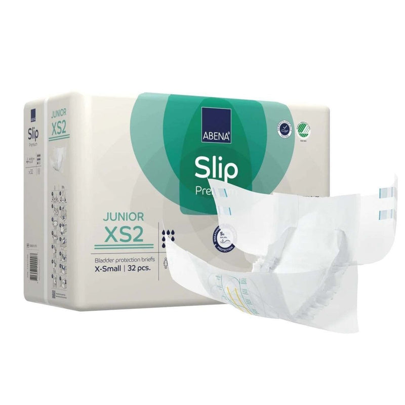 Abena Slip Premium Junior Incontinence Briefs - 1218195_CS - 1 Abena Slip Premium Junior Incontinence Briefs - 1218195_CS - 1