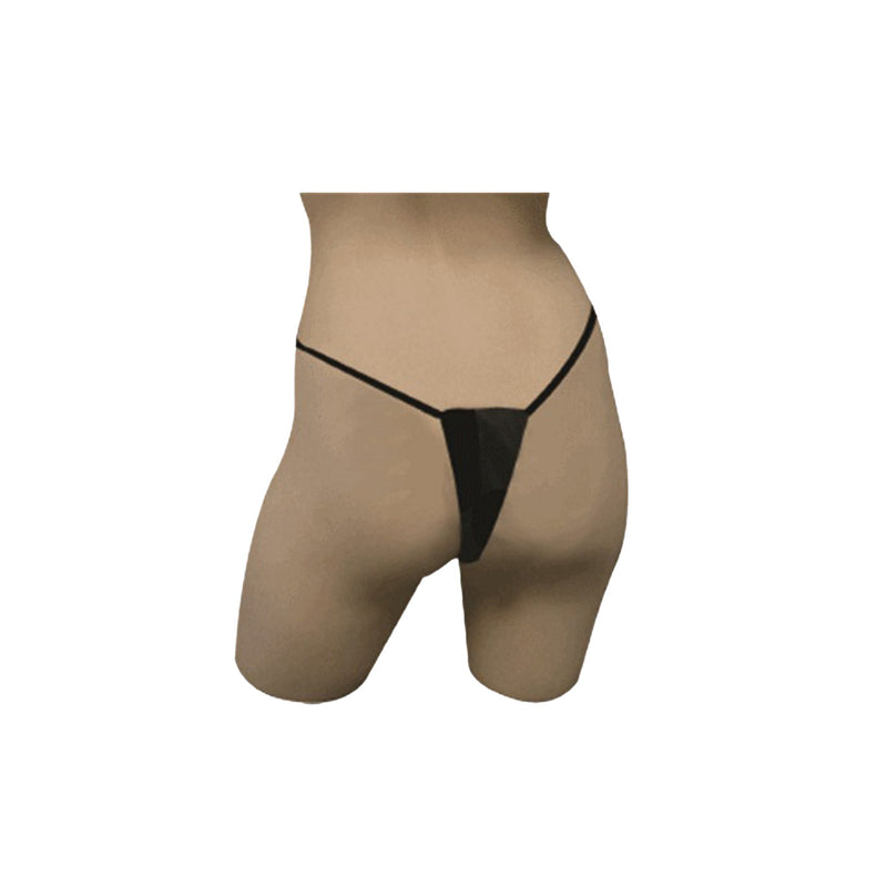 Reflections Thong Panty, Black -Box of 100 Reflections Thong Panty, Black -Box of 100