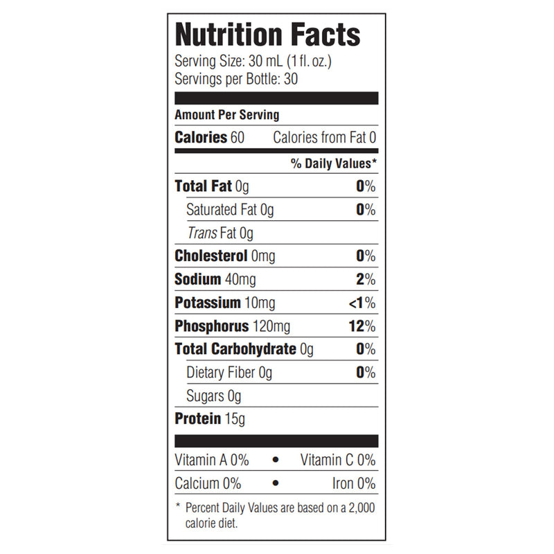 ProSource NoCarb Protein Supplement Concentrate, Unflavored, 32 oz. Bottle -Case of 4 ProSource NoCarb Protein Supplement Concentrate, Unflavored, 32 oz. Bottle -Case of 4